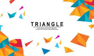 Triangle Background Elegant