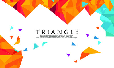 Triangle Background Elegant