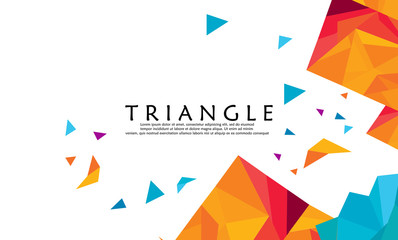 Triangle Background Elegant