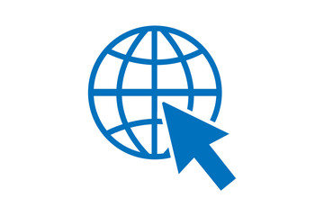 Website icon simple vector illustration