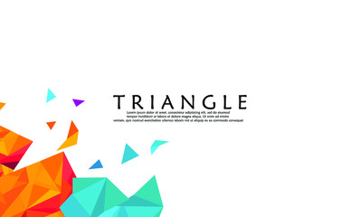 Triangle Background Elegant