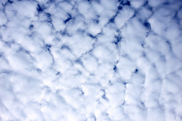 Altocumulus clouds background