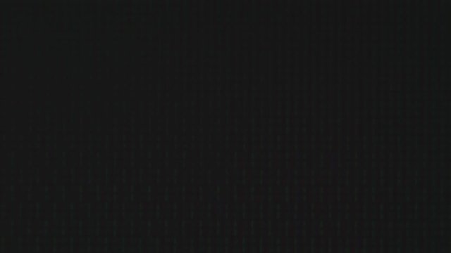 Typing of phrase with green letters on black background. After knock knock phrase people's name follow.