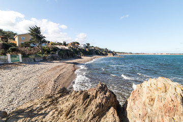 Fototapeta premium Anse du portell, Argelès, Le Racou