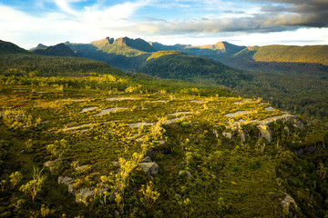 Gould Plateau in Cradle Mountain–Lake St Clair National Park, Tasmania