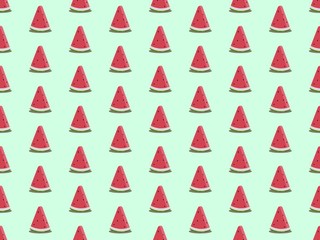 Bright colors of seamless pattern with shape and design.