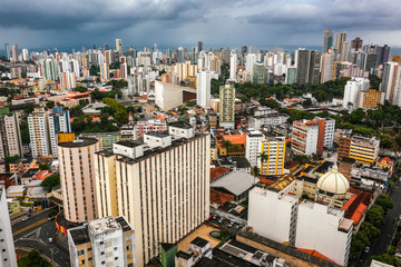 New buildings at Salvador City, Bahia, Brazil