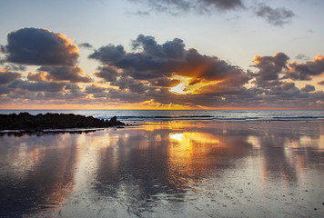 Coastal photograph of the ocean 