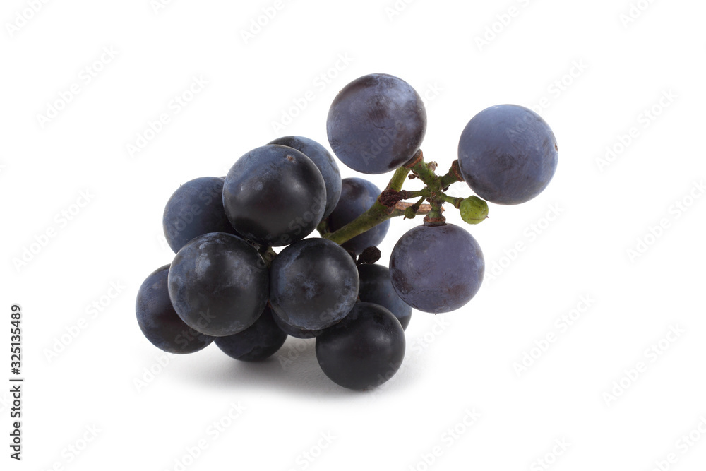 Wall mural black wine grape