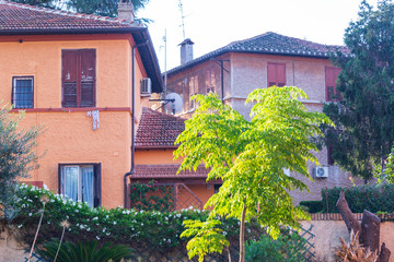 Rome, the Garbatella on the centenary of her birth. Houses squares,streets and streets entered history