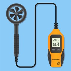 wind measurement handheld electronic equipment device © Pepermpron