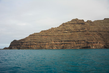 view of Punta Fariones on Lanzarote island (Canary Islands)