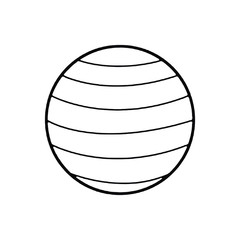 ball  outline Vector icon