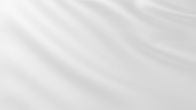 Large White Flag fullscreen background in the wind