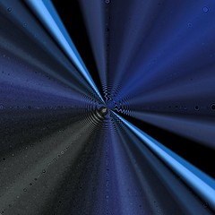 technogenic background of small particles on black