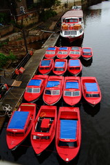 boats on the river