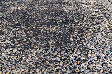 black and white pebbles texture