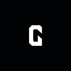letter g vector logo design template