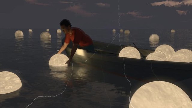Moon catcher