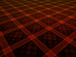 Abstract 3d Background Image, Graphic 3d Surface Illustration, Lines and Symmetrical Patterns, Colorful Transparent Pixel Array, Holographic Square Patterns, Modern Digital Fractal Mosaic.