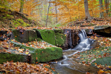 Blue Hen Falls OH Metroparks
