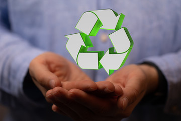 Ecology Concept. Environmentally friendly planet.