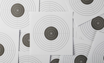 Paper target background and texture