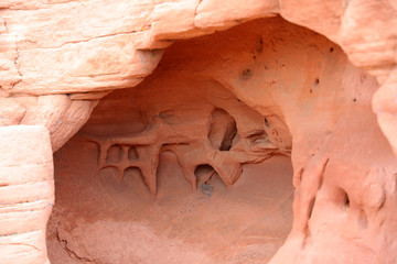 Valley of Fire State Park - Höhlen (USA/Nevada)