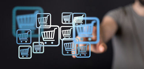 Shopping cart as part of the network in hand . The concept of Innovation in e-Commerce.