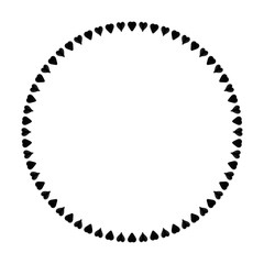 Ink Abstract circle pattern mandala flower floral petal stack symbol simple cute modern circular pattern sun star rays beauty lace motif black white single art mehendi Digital textile frame stamp