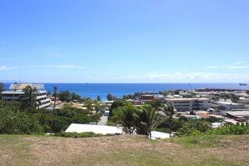 View of Honiara, from the Parliment Building, Guadalcanal, Solomon Islands
