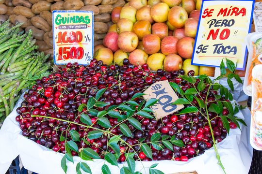 fresh cherries