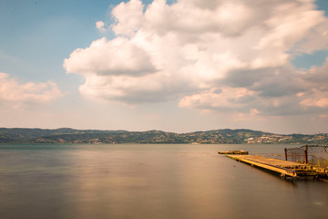 Obraz premium Sapanca lake long exposure