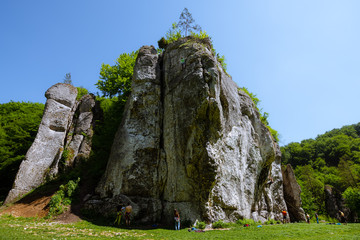 Dolina Będkowska, turystyka, podróże, wspinanie © Tomasz