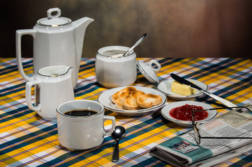 Breakfast with Coffee