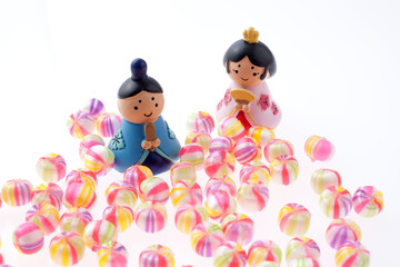 雛菓子　ひな祭りイメージ