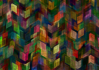 geometric pattern on carpet texture