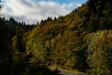 autumn in the mountains