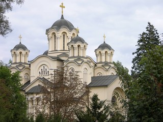 Fototapeta na wymiar Ljubljana, Slovenia, Orthodox Church
