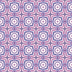 Traditional Surface. Endless Repeat Painting. 