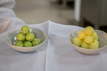 herb and butter balls