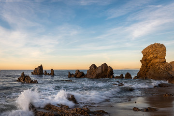 Quiet Morning Along the Sea