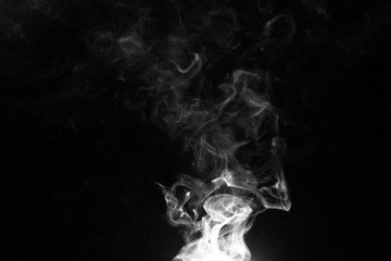 Art of incense smoke