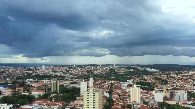 Small cities of South America. The city of Botucatu, district of Vila Rodrigues Alves, Vila Auxiliadora, state of Sao Paulo, Brazil South America.