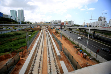 construction of line 2 of the salvador metro