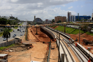 construction of line 2 of the salvador metro