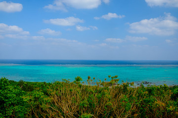 Spectacular seaview in Ishigakijima, Okinawa, Japan