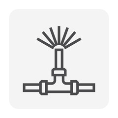 water sprinkler icon
