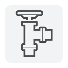 pipe valve icon