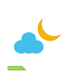 Cloud icon vector logo design template